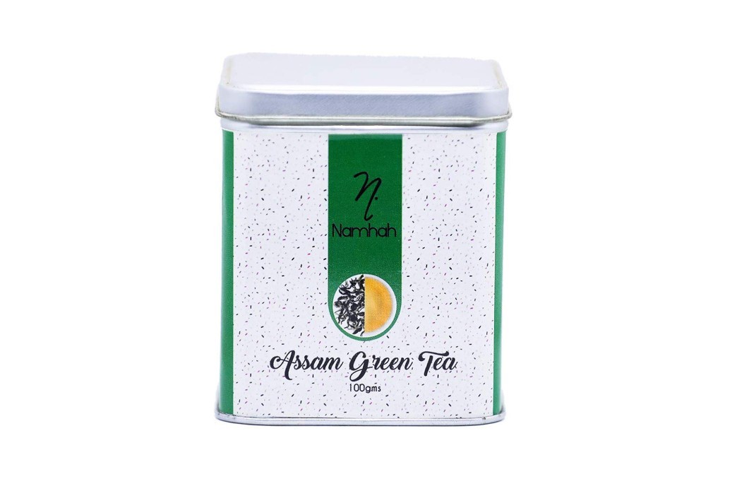 Namhah Assam Green Tea    Container  100 grams
